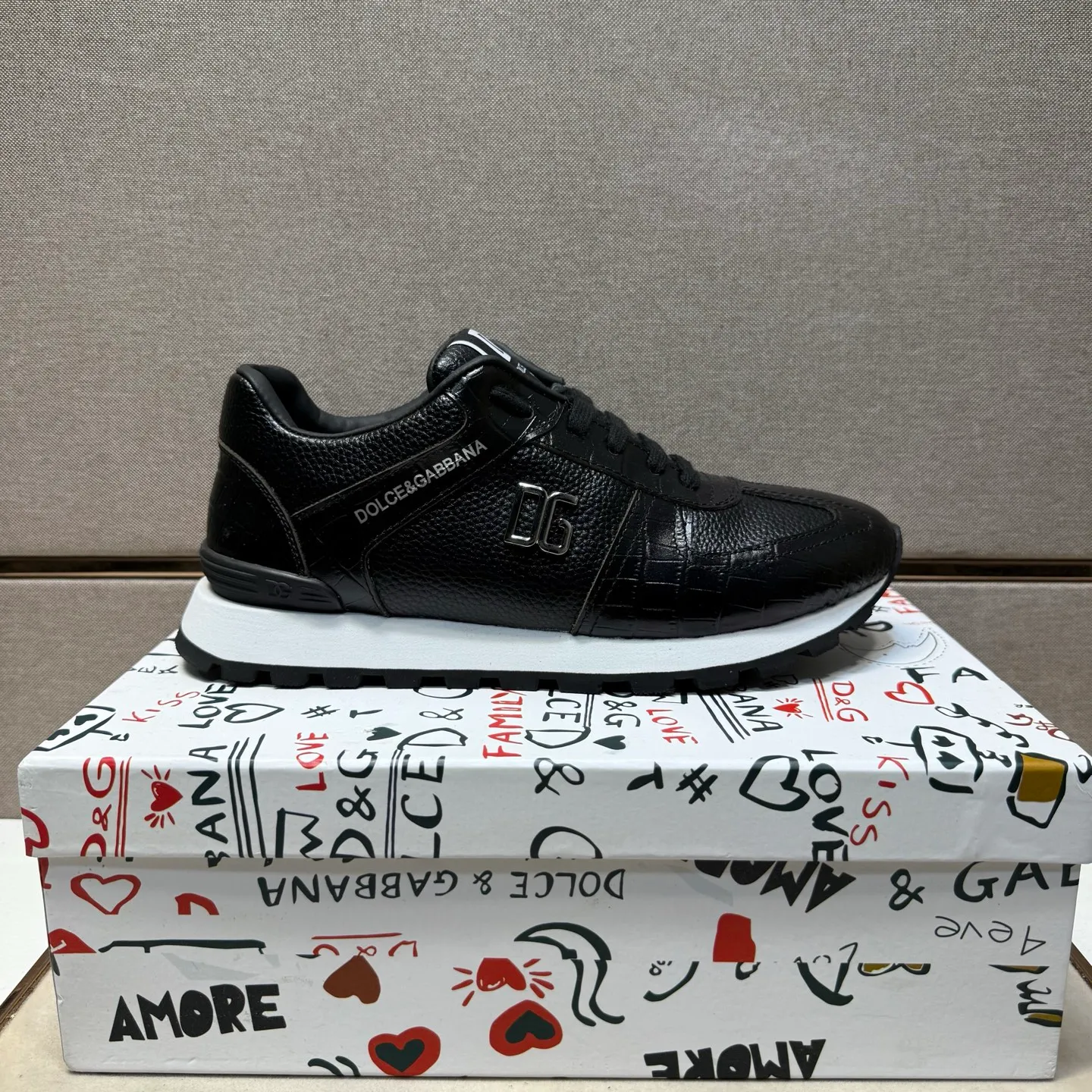 Men's men's shoes 💰pp460【DG～】Men's casual shoes 2025z cabinet sales simultaneously 🔶Size: 38-44 #️⃣ 🔷2 colors🔜The upper is made of multi-material splicing➕Genuine leather lining, comfortable and breathable, sole: original comfortable and wear-resistant outsole, ⚠️Real shot📱Photographed🎬The real thing is better📢📢📢